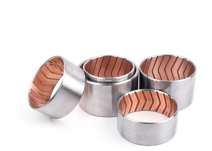 Durable Bimetal Bearing Bushes Self Lubrication Thin Walled Camshaft