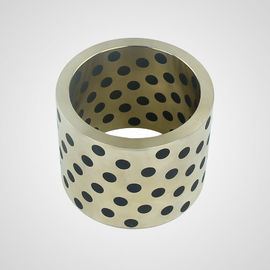 ISO 9001 Solid Bronze Bushings , Graphite Impregnated Bronze Bushings