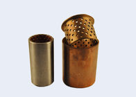 Solid Lubricant Bearings , Brass Bushing Material Sleeve Bearing