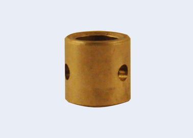 Oil Impregnated Sintered Bronze Bush With CuSn6Zn6Pb3orCuSn10 Base Material