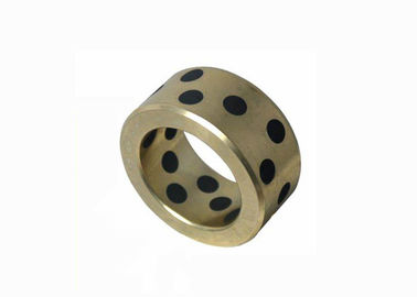 Solid Lubricated Solid Bronze Bushings Copper Alloy Inlaid Water Lubricated Bearings