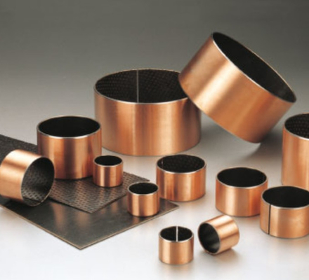 CCVK stainless steel+copper powder+PTFE+Pb low friction bearing