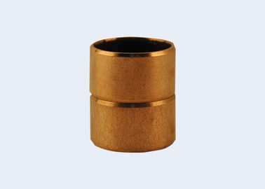 Oil Impregnated Sintered Bronze Bush With CuSn6Zn6Pb3orCuSn10 Base Material