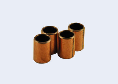 Oil Impregnated Sintered Bronze Bush With CuSn6Zn6Pb3orCuSn10 Base Material