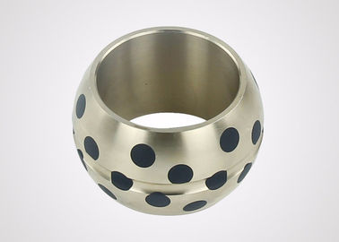 Standard Oilless Bushing Spherical Bearings With 2.5m/S Speed Limit