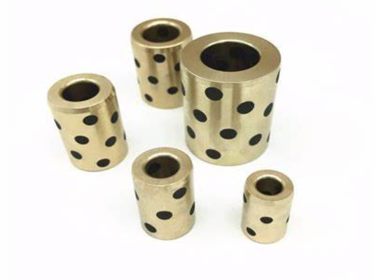 Straight Column Graphite Brass Copper Bushing JDB 4X6X6 Guide Sleeve Oil Free Bushing